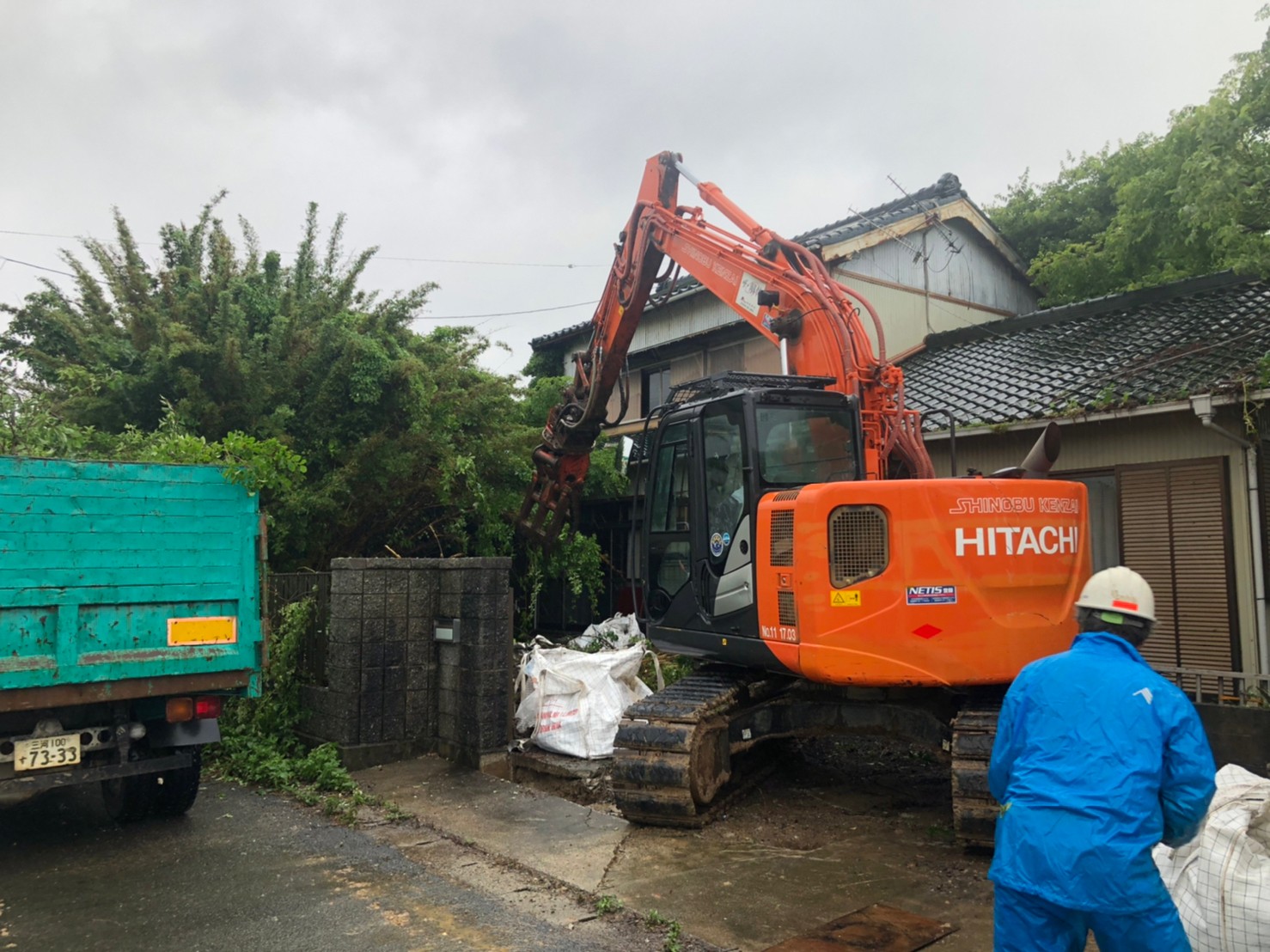 【豊橋市】お客様の土地探しから　解体工事が始まります アイキャッチ画像