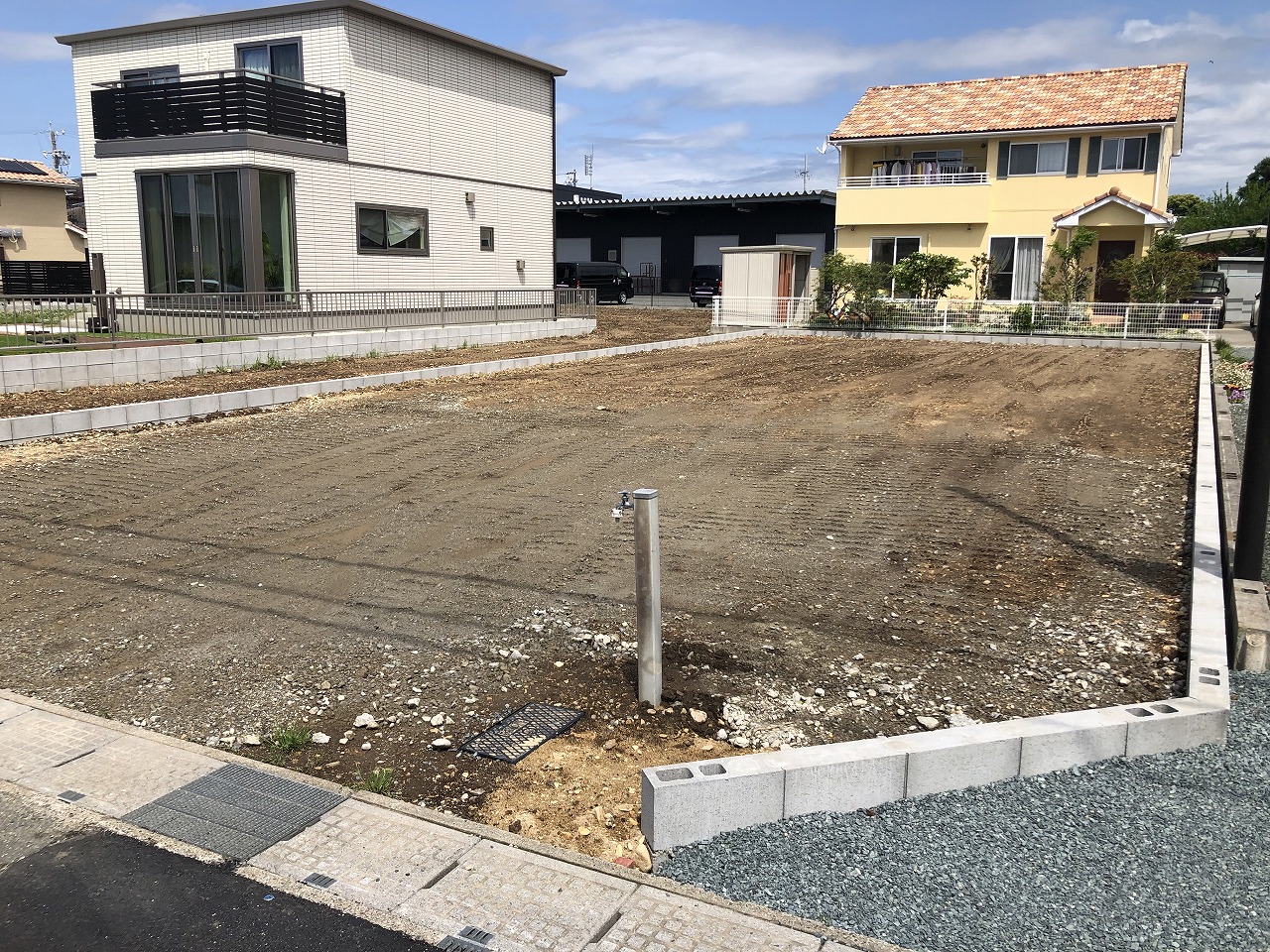 豊川市内　売地、造成工事完了 アイキャッチ画像