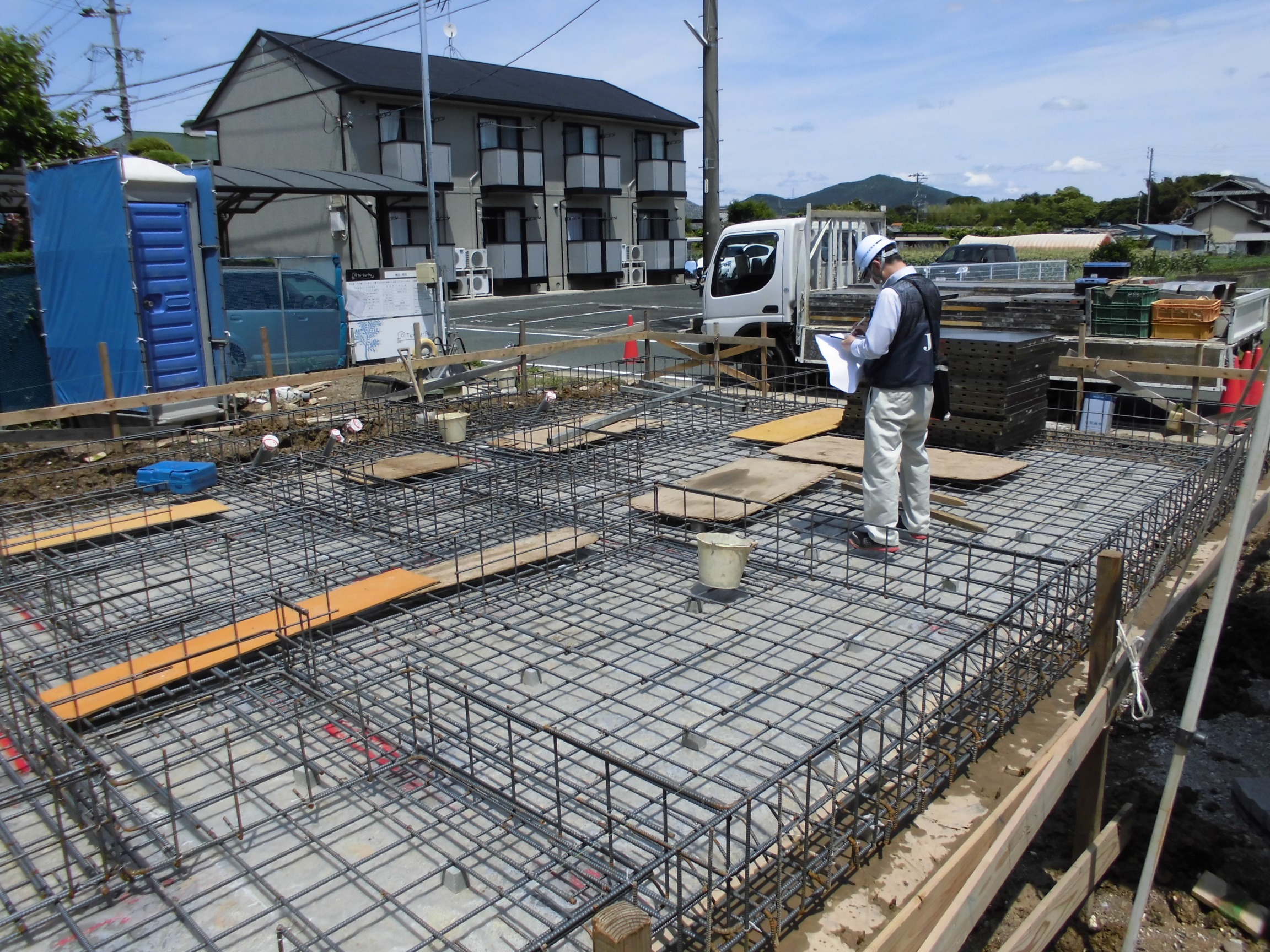 【豊川市　新築工事】基礎工事③ アイキャッチ画像