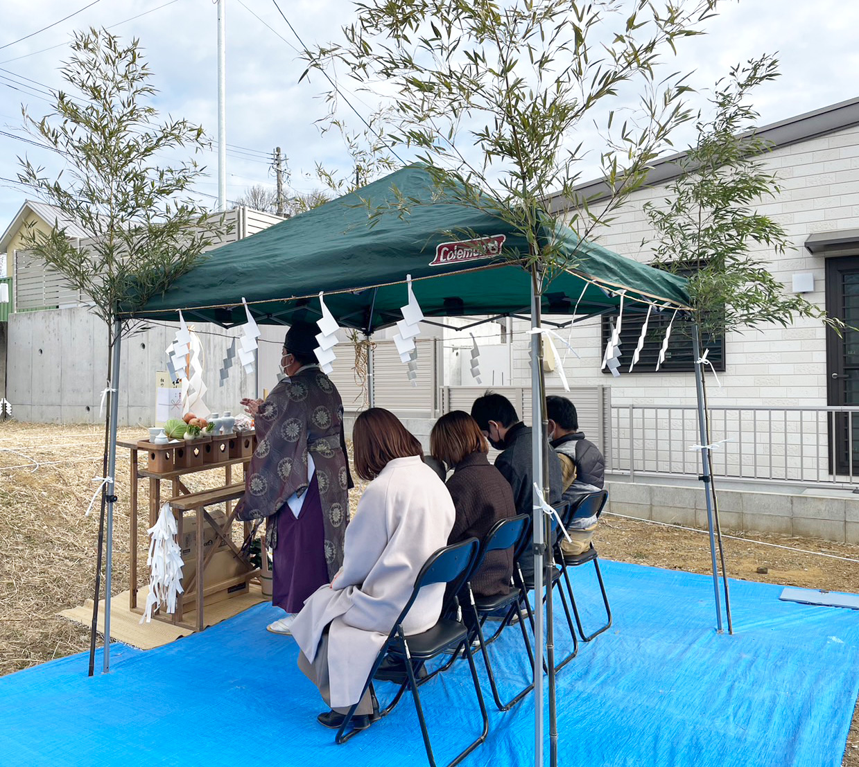 【豊川市　新築工事】地鎮祭 アイキャッチ画像