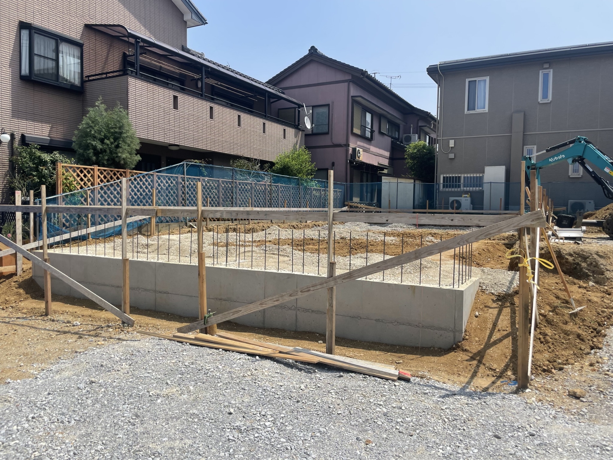 【豊橋市　新築工事】基礎工事２ アイキャッチ画像
