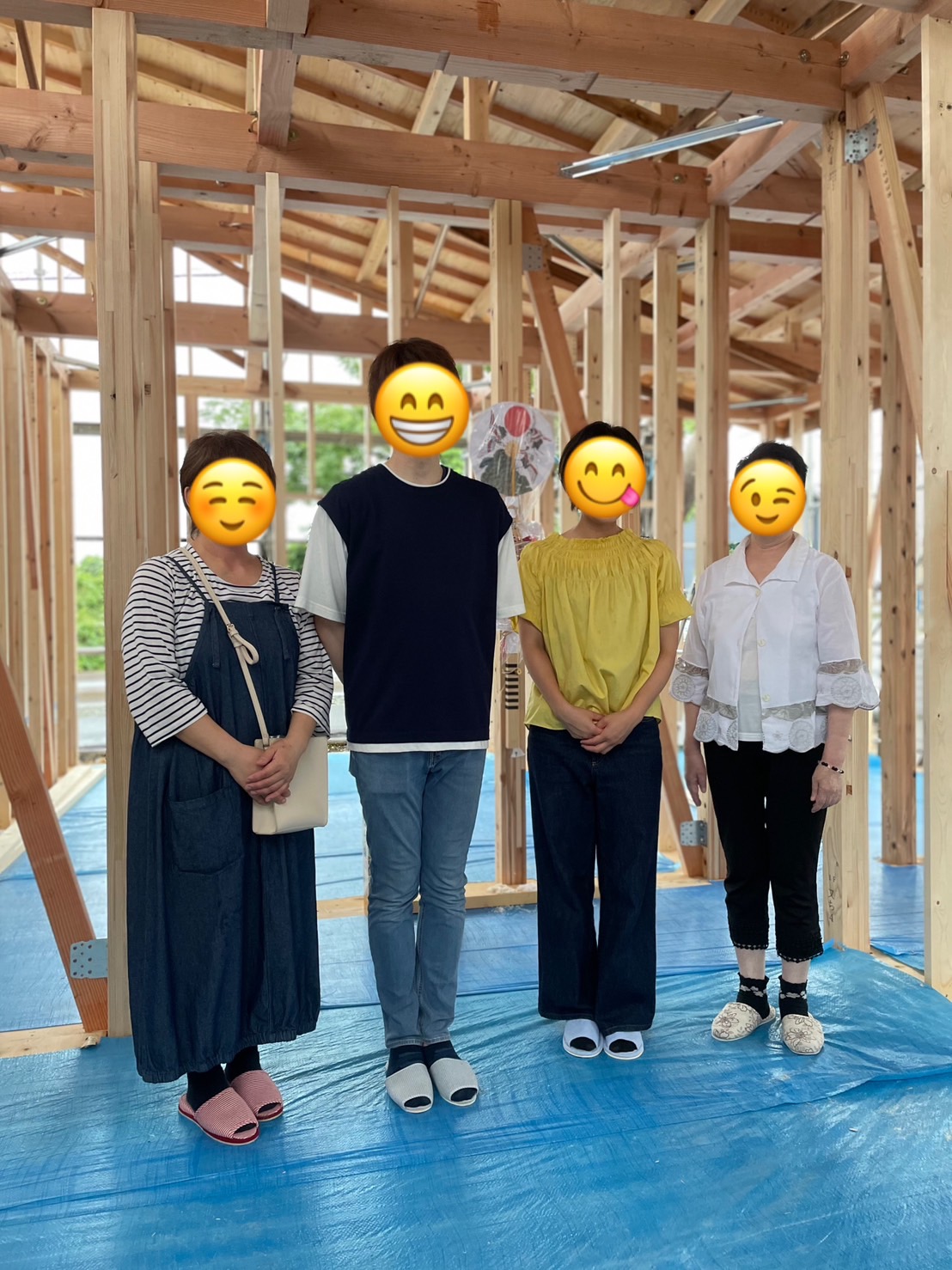 【豊川市　新築工事】　I様の上棟式 アイキャッチ画像