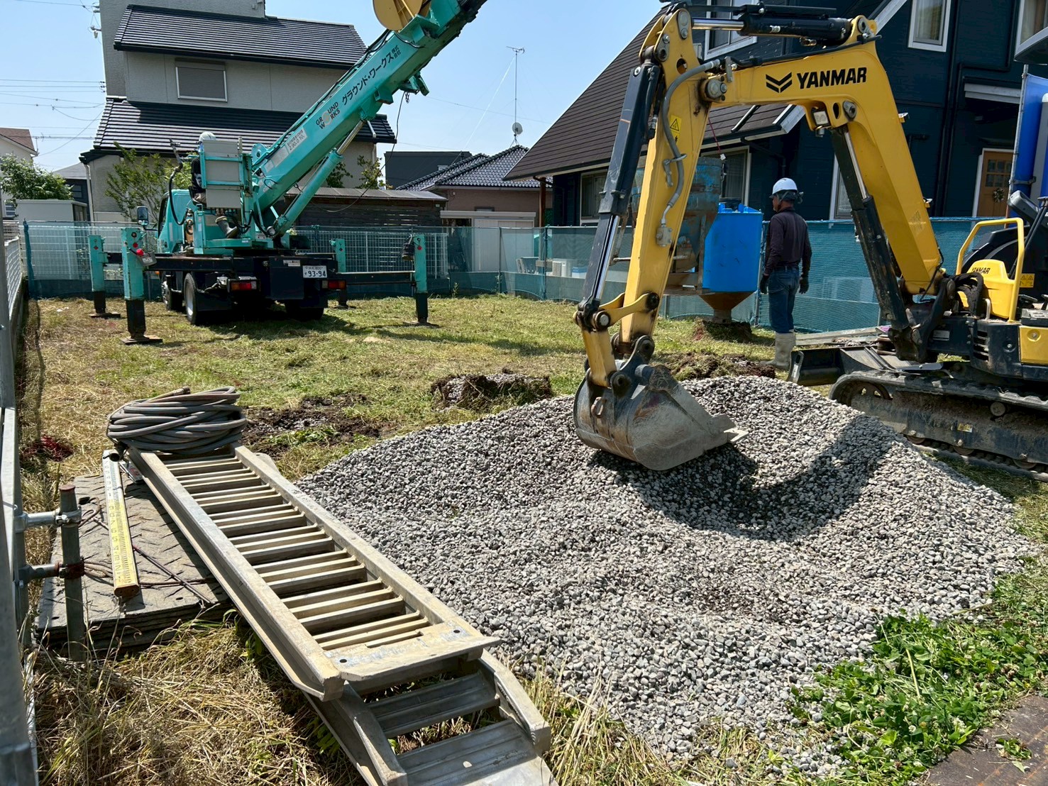 地盤改良工事がスタートしました！｜in.豊川市 画像