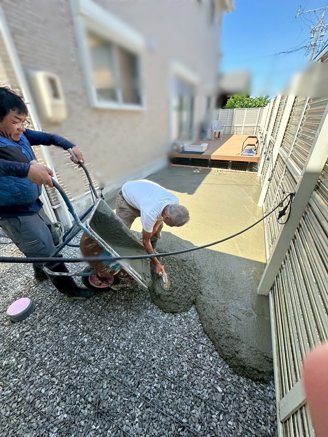 【施工事例】K様邸　土間コンクリート工事を行いました！ アイキャッチ画像