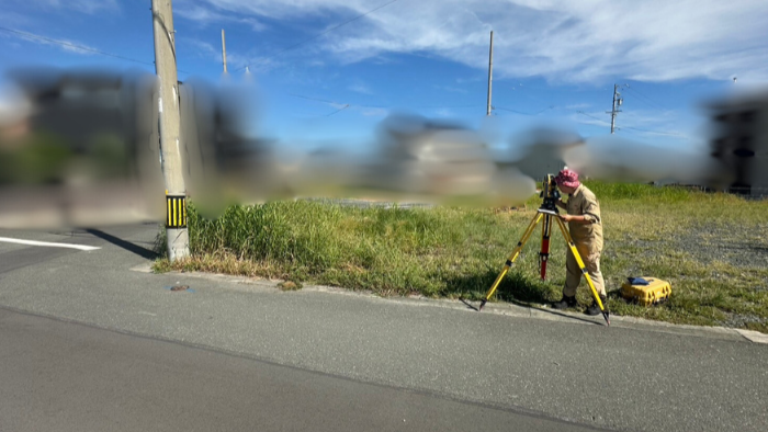 T様邸の分筆測量を実施しました!~土地を正確に分割します~ 画像