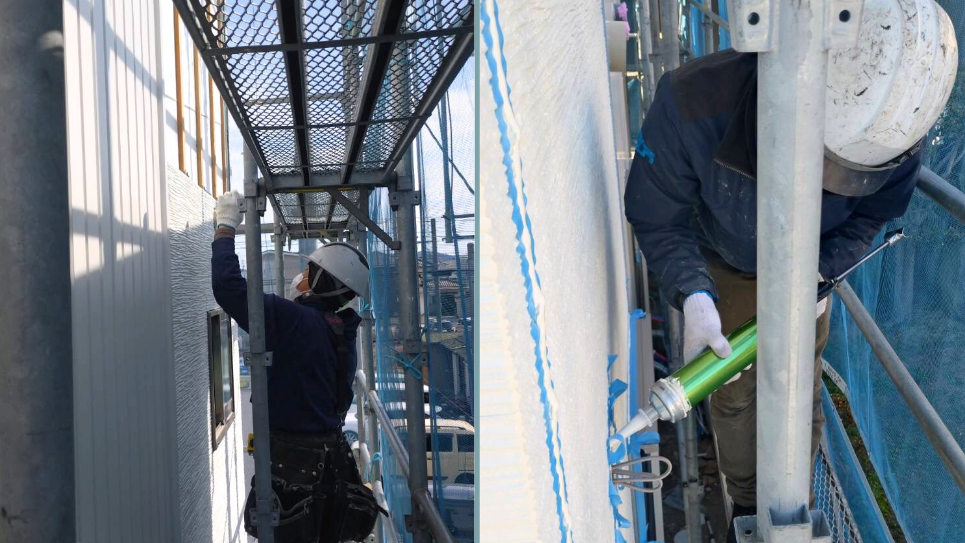 【愛知・西尾市 新築工事】コーキングと外壁の仕上げ作業について紹介します！ 画像