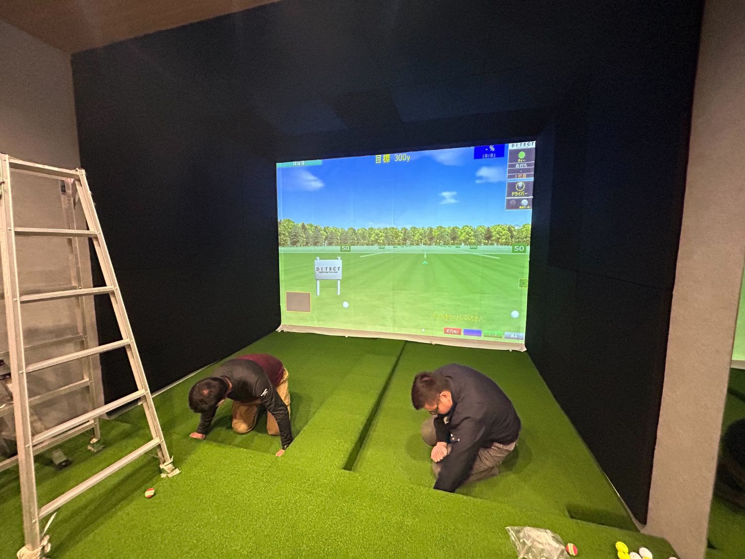 【愛知・静岡】自宅や会社にゴルフシミュレーターを設置｜施工事例4選と使い方アイデア 画像