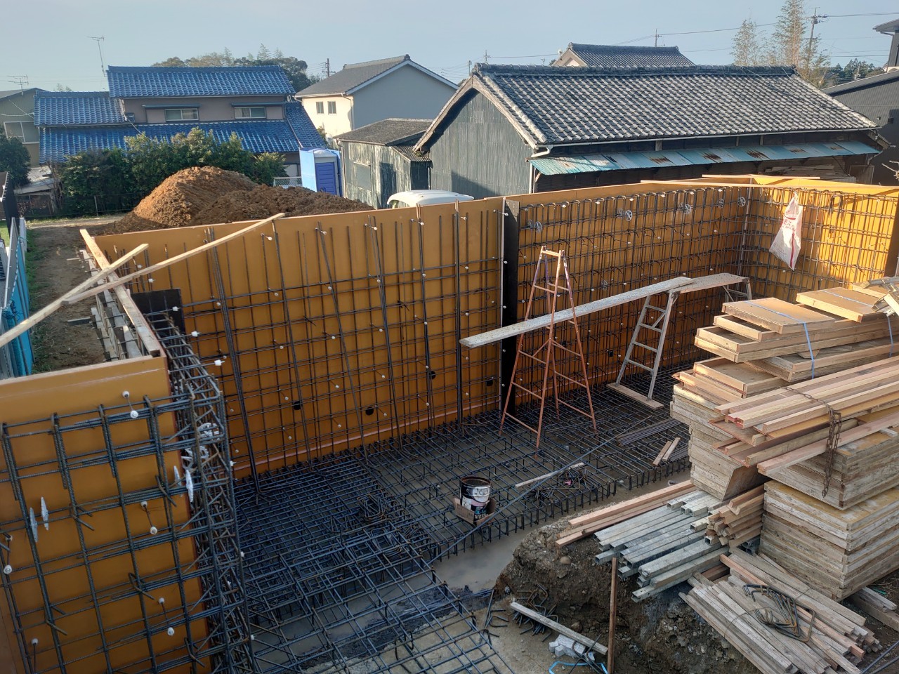 【豊川市　新築工事】ヨウ壁工事２ アイキャッチ画像