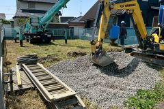 地盤改良工事がスタートしました！｜in.豊川市 アイキャッチ画像