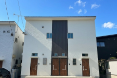 【西尾市アパート新築】自然素材の屋久杉フローリングを使った1DK木造2階建て完成しました アイキャッチ画像