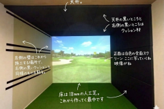 外出しなくても、自宅が最高の練習場に変わる瞬間。趣味を思いきり楽しめる空間づくり｜ゴルフシミュレーションルーム着工 アイキャッチ画像